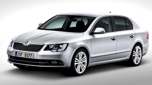 Skoda Superb текущего поколения 