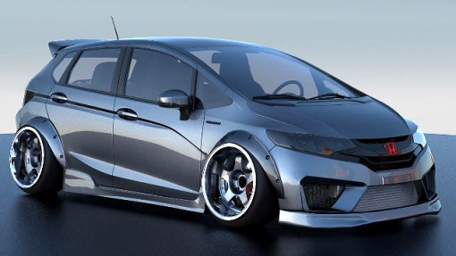 Honda Fit by Kenny Vinces 
