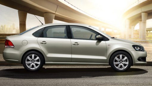 Дорестайлинговый седан Volkswagen Polo 