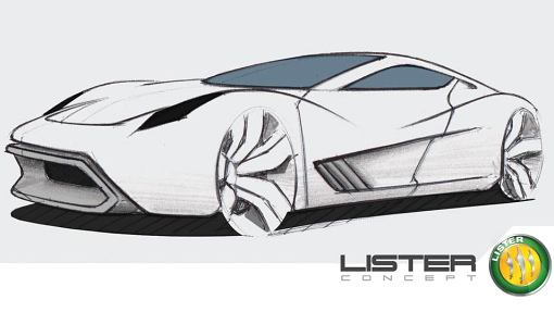 Эскиз гиперкара Lister