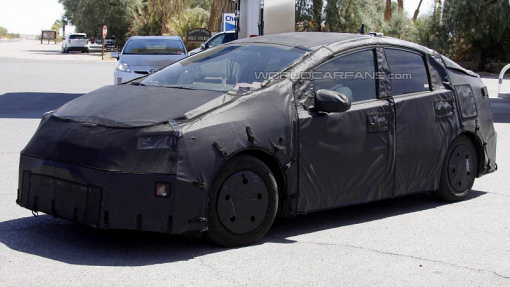 Тестовый прототип Toyota Prius 