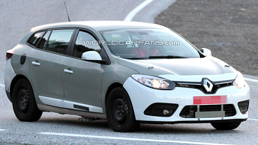 Тестовый мул Renault Megane Sport Tourer