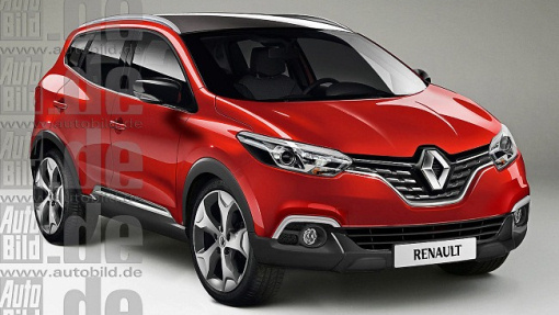 Предполагаемая внешность «Renault Qashqai»