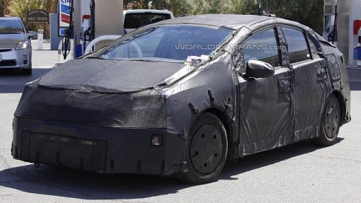 Тестовый прототип нового Toyota Prius