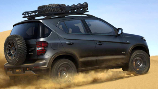 Прототип Chevrolet Niva нового поколения 
