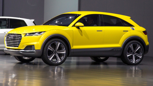 Прототип Audi TT offroad 