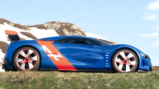 Концепт-кар Renault Alpine A110-50 