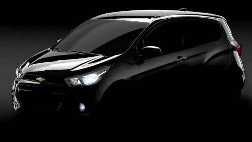 Тизер Chevrolet Spark 2016