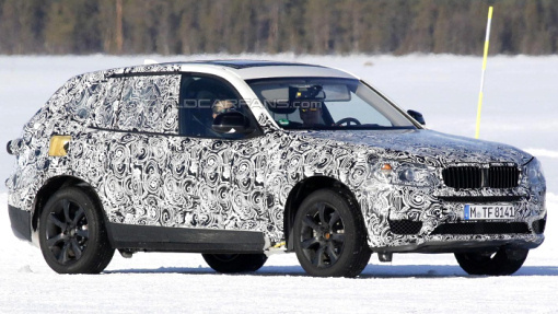 Тестовый прототип BMW X3