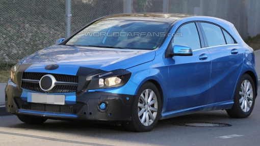 Тестовый прототип Mercedes-Benz A-Class