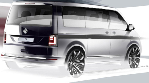 Тизер нового Volkswagen Transporter