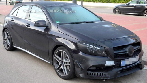 Шпионская фотография Mercedes-Benz A-Class