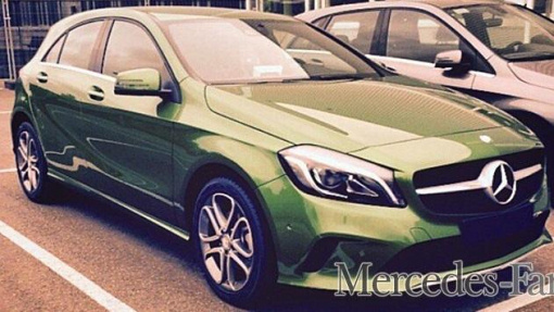 Шпионское фото Mercedes-Benz A-Class 2016
