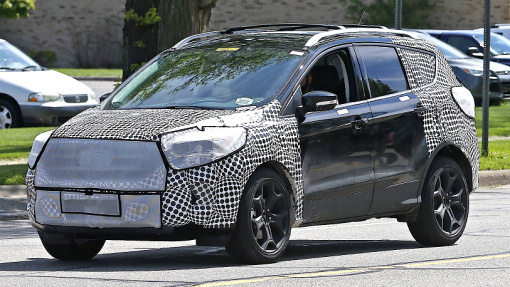 Тестовый прототип Ford Kuga 