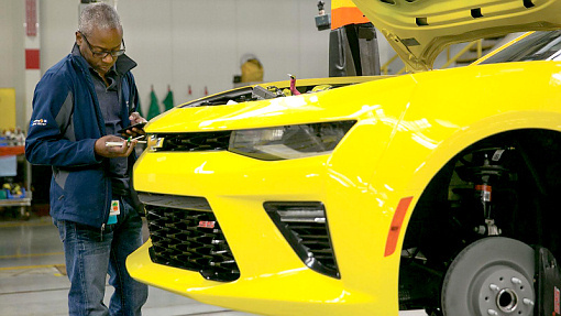 Сборка Chevrolet Camaro