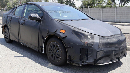Тестовый прототип Toyota Prius 