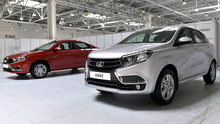 Предсерийная версия Lada Xray
