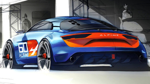 Концепт-кар Renault Alpine Celebration Concept
