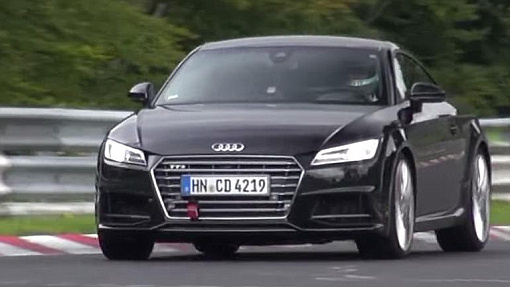 Тестовый мул Audi TT RS
