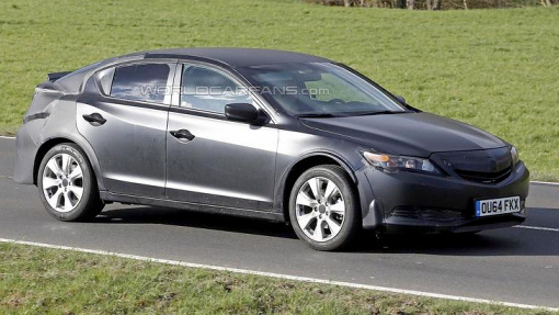 Тестовый прототип Honda Civic