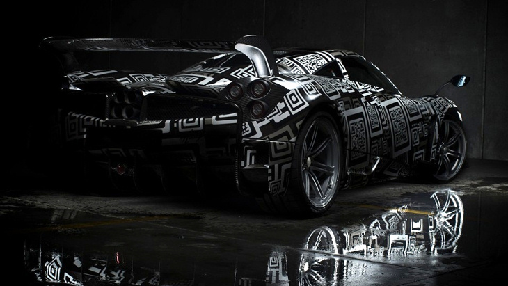 Тизер Pagani Huayra BC