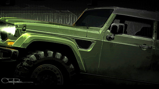 Тизер Jeep Wrangler Crew Chief