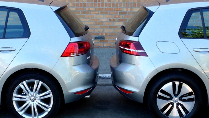 Volkswagen Golf TDI и e-Golf
