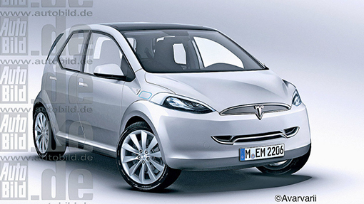 Рендер Tesla Model 4