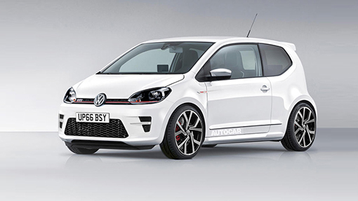 Рендер «заряженного» Volkswagen up!