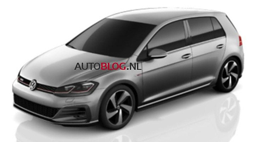 Одно из изображений нового Volkswagen Golf