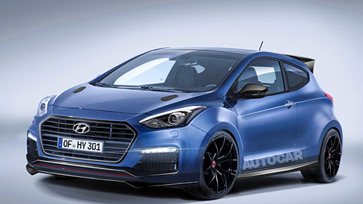Предполагаемый внешний вид конкурента Ford Focus RS от Hyundai