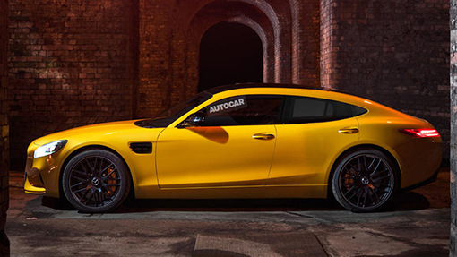 Предполагаемый внешний вид Mercedes-AMG GT4
