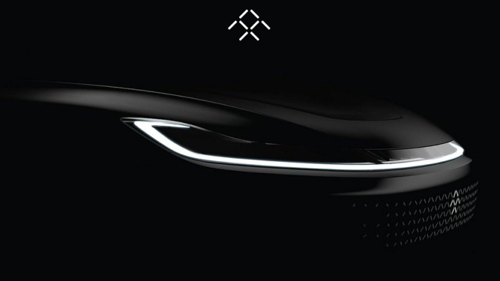 Faraday Future приоткрыл дизайн конкурента Tesla Model X