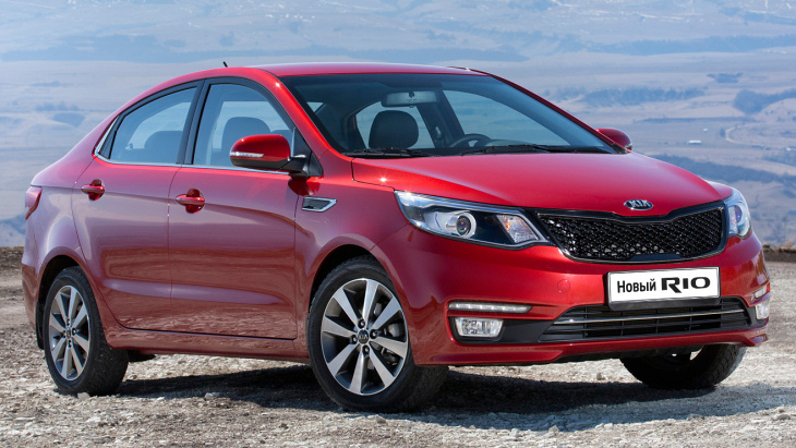 Kia Rio текущего поколения