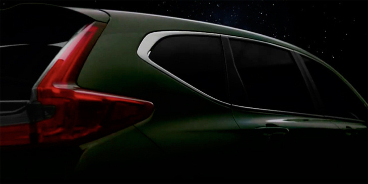 Тизер семиместного Honda CR-V 
