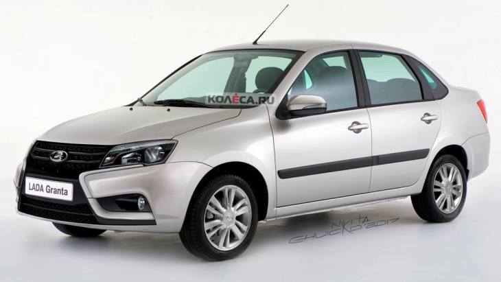 Рестайлинговая LADA Granta 