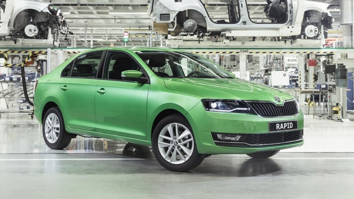 Обновлённый Skoda Rapid