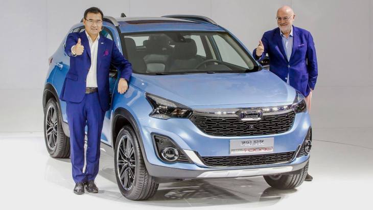 Новый кроссовер Qoros Model Young 