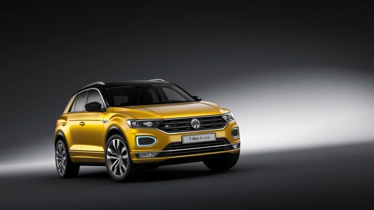 Кроссовер Volkswagen T-Roc R-Line