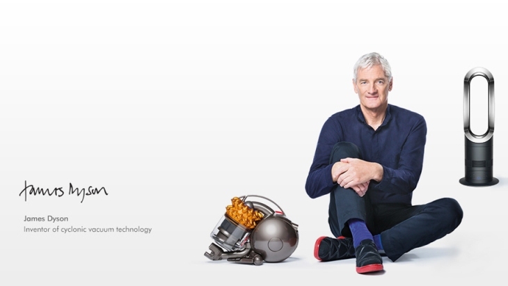 Джеймс Дайсон – руководитель компании Dyson