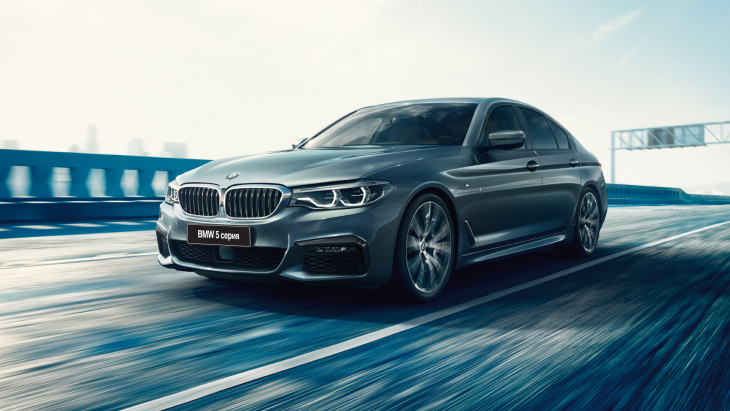 Седан BMW 5-Series нового поколения