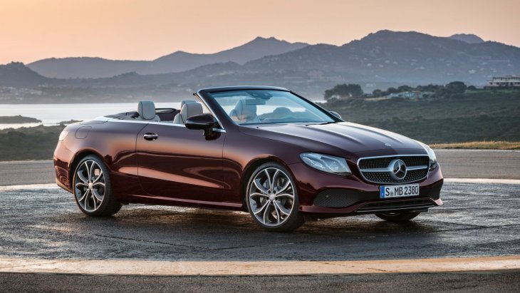 Кабриолет Mercedes-Benz E-Class Cabriolet нового поколения