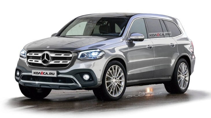Независимый рендер нового Mercedes-Benz GLS