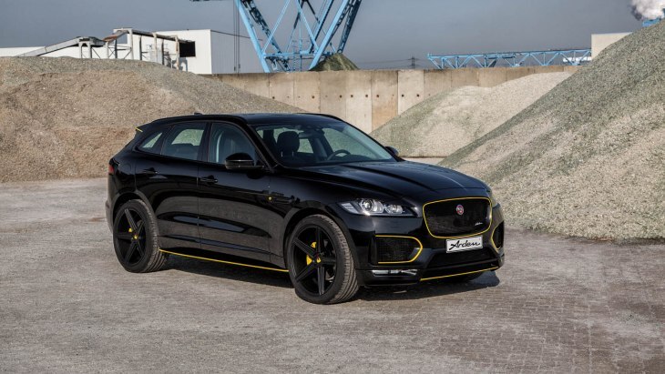Модернизированный кроссовер Jaguar F-Pace by Arden
