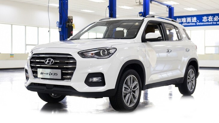 Кроссовер Hyundai ix35 второго поколения 