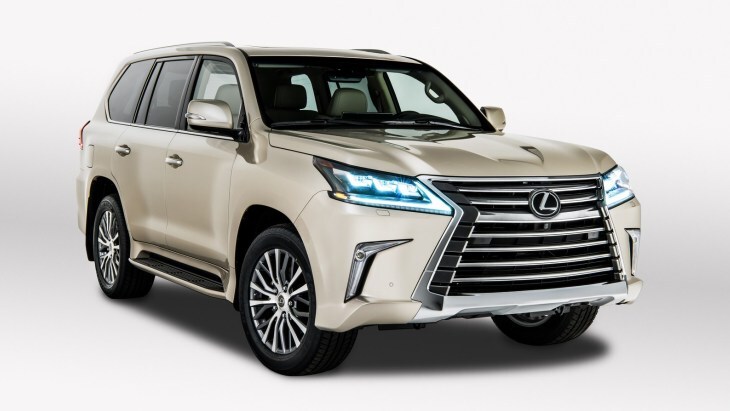 Пятиместный внедорожник Lexus LX 570 2018 модельного года