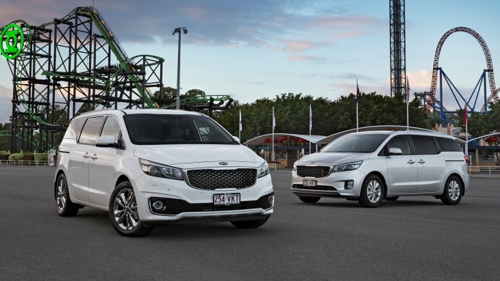 Актуальная версия минивэна KIA Carnival