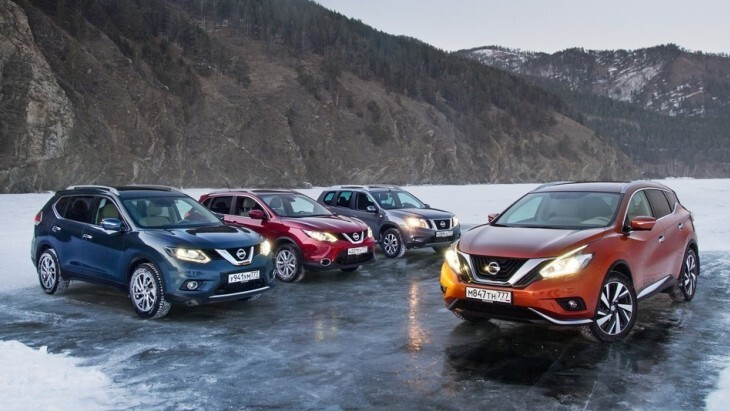 Внедорожники японской марки Nissan