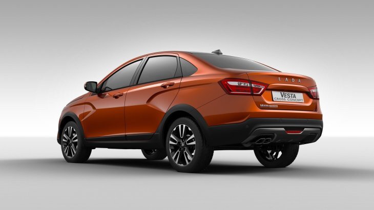 Концептуальный седан LADA Vesta Cross