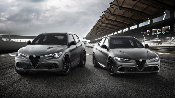 Alfa Romeo Stelvio Quadrifoglio NRING и Alfa Romeo Giulia Quadrifoglio NRING